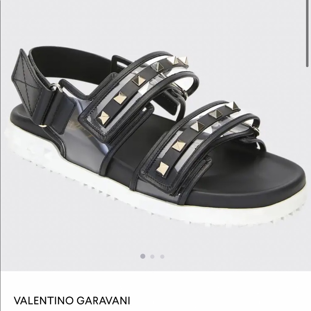 NWT Valentino Rockstud PVC Sandal
